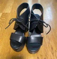 【お値下げ中】JIL SANDER NAVY サンダル