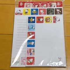 【新品】サンリオ　ハローキティ　30周年　限定レターセット　エンジェル　カオハナ
