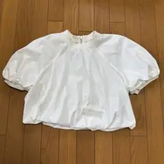 ZARA クロップド丈バルーントップス