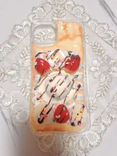 クレープ iPhoneケース 食品サンプル