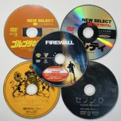 洋画DVDランダム ディスクのみ5枚セット6