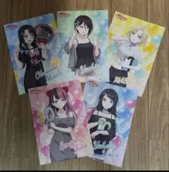バンドリ×ファミマコラボ　クリアファイル　全5種