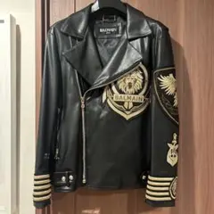 BALMAIN/バルマン 14SS ワッペンレザーライダースジャケット 楽天市場】バルマン ライダースジャケットの通販