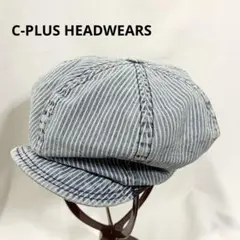 C-PLUS HEADWEARS キャスケット ヒッコリー