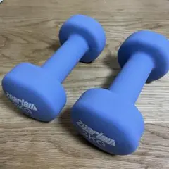 ダンベル3kg 2個セット zoarlan 青