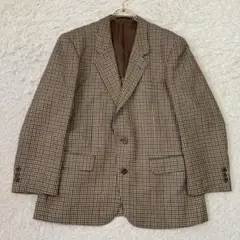 CLOTH BY DORMEVIL 千鳥柄ジャケット ブラウン AB5 ビジネス