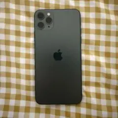 iPhone 11 Pro Max 本体 256GB ミッドナイトグリーン