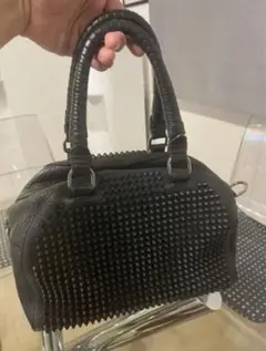 美品限定品●クリスチャンルブタン●ミニハンドバッグ●黒●