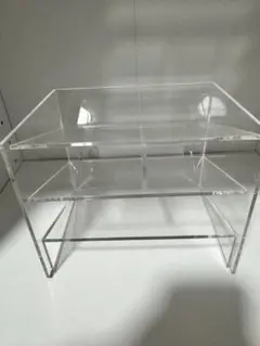 無印良品　アクリルラック