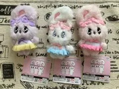 エスターバニー　スクールガールマスコット 3種類セット