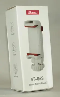 【新品 カラー：ホワイト】Ulanzi ST-06S スマホ三脚マウント