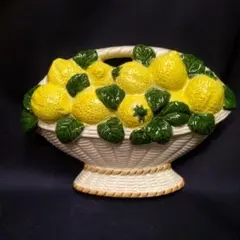 瀬戸焼き 陶器 輸出向け レモンの壁掛け