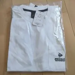 DUNLOP ホワイト Tシャツ Mサイズ　新品　未開封