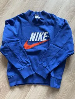 NIKE 青 トレーナー Lサイズ