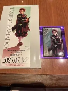 鬼滅の刃 無限城編 第一章 チケット風カード・ランダムフォトカードB 竈門炭治郎
