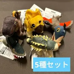 ジュラシックワールド 復活の大地 ぬいぐるみ アクイロプス　モササウルス セット