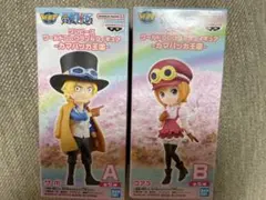 ワンピース　ワールドコレクタブルフィギュア　カマバッカ帝国　サボとコアラ　2点
