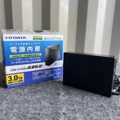 FF4美品✨　I-O DATA 外付けハードディスク HDJA-UT3.0