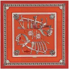 Hermes カシシル 140 宮廷の馬具 バンダナ 未使用品
