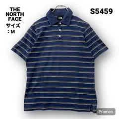 【即購入OK】THE NORTH FACE 半袖ポロシャツ サイズM ボーダー