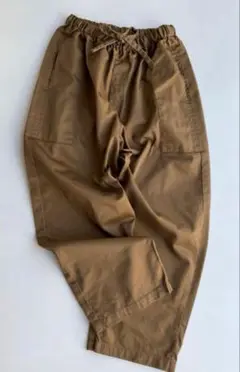 homspun【23AW】高密度ウェポン ギャザーパンツ