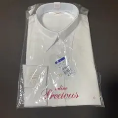 Precious ホワイト ワイシャツ 長袖シャツ 洋服の青山　13号