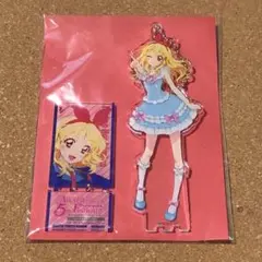 【未開封】星宮いちご　アイカツ5thフェス　アクリルバッジスタンドキーホルダー