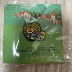 万博　コロンビア館　ピンバッチ　コロンビアパビリオン