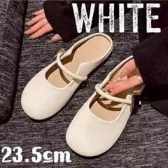 レディース フラットシューズ 23.5サンダル スリッポン パンプス スリッパ