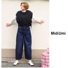 MidiUmi ハイウエストカーブデニム