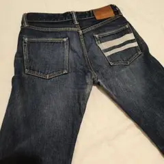 桃太郎ジーンズ　デニムパンツ　出陣　赤耳　W30