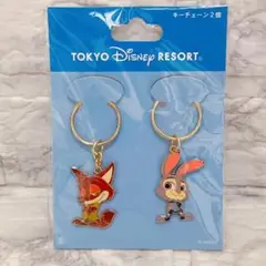 ズートピア ディズニーランド ペアストラップ
