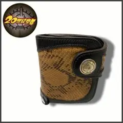 レッドムーン ターゲットオブスペード 折りたたみ財布 廃盤 ダイヤモンドパイソン