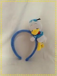 海外ディズニーカチューシャ　ねむりカチューシャ　ドナルド