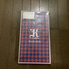 KinKi Kids K album 初回限定盤 CD＋DVD 堂本剛 堂本光一