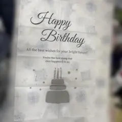誕生日飾りタペストリー