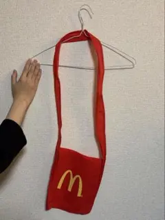 マクドナルド　ショルダーバッグ 赤