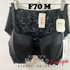 F70 トリンプ　天使のブラ(R) スリムライン502 ブラジャー &ショーツ