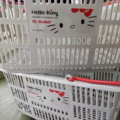 サンリオハローキティ買い物かご マイバスケット2個セット