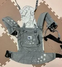 エルゴベビー　抱っこひも　グレー星柄