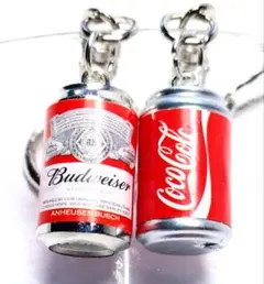 【コカ・コーラ缶】バドワイザー缶　キーホルダー　S500