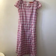 Yorkland チェック柄 ワンピース　八月末までの出品
