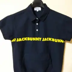 Jack Bunny!! 　ジャックバニー　シアサッカー ポケット付ポロシャツ