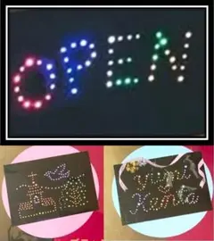 【新品・未使用】 LED パネル アートボード　ウェルカムボード　サインボード