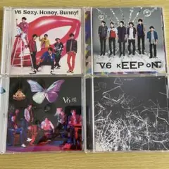 V6 シングル CD 4枚セット