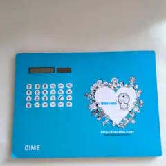 DIME × 藤子・F・不二雄 ソーラー電卓付きマウスパッド 付録 ドラえもん