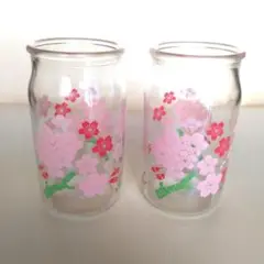 ワンカップ　さくら桜　レトロ　空き瓶　お花見　レア