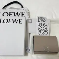 LOEWE Anagram trifold 6 cc wallet