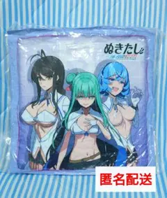 ぬきたしTHE ANIMATION　プラチナムザッカクッションVol.3総柄三人