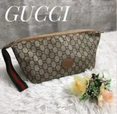GUCCI PLUS グッチプラス ポーチ ヴィンテージGG柄 シェリーライン